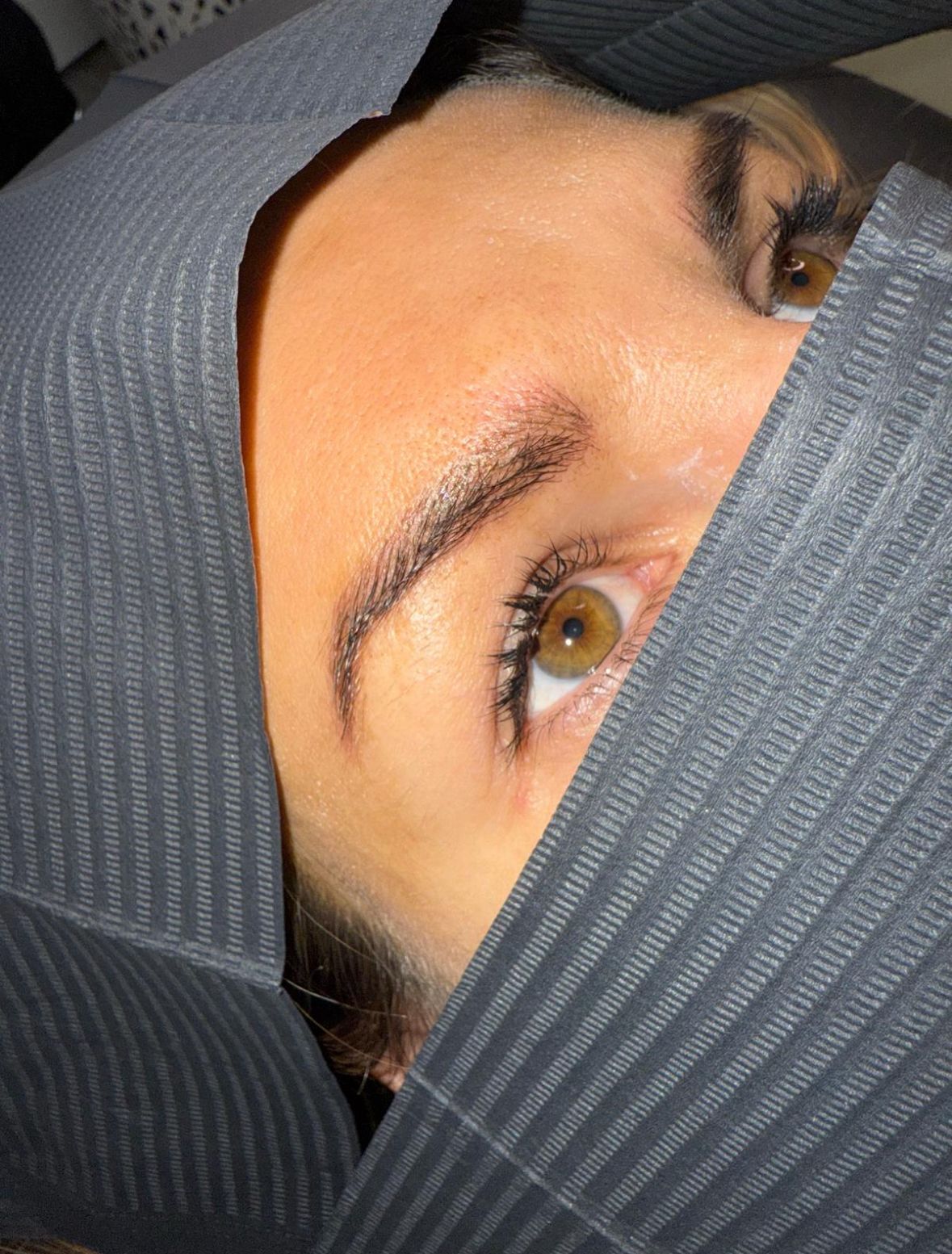 eyebrows worked
